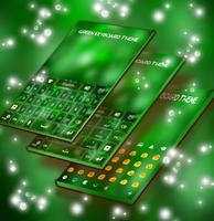 Green Keyboard Theme imagem de tela 2