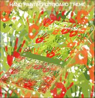 Hand Painting Keyboard Theme capture d'écran 3