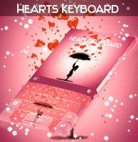 Hearts Keyboard poster