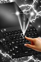 Keyboard Black Theme Free تصوير الشاشة 1