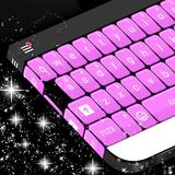 Cute Pink Keyboard Theme أيقونة