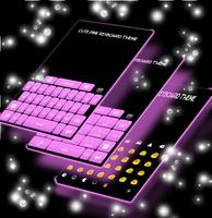 Cute Pink Keyboard Theme تصوير الشاشة 2