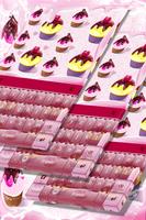 Cute Cupcakes Keyboard poster
