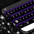 Keyboard Neon Purple Theme أيقونة