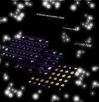 Keyboard Neon Purple Theme screenshot 2