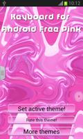 键盘Android的粉红色 海报