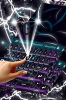 Dark Neon Keyboard For LG imagem de tela 2