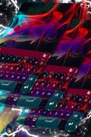 Neon Smoke Keyboard For Sony poster