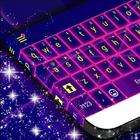 Keyboard Skin Neon Purple icône