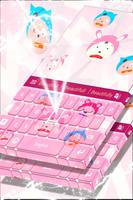 Keyboard Theme Anime capture d'écran 3