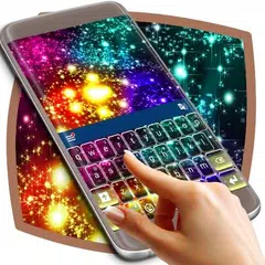 Descargar APK de Rainbow Glitter Keyboard For Huawei
