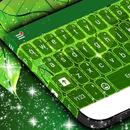 Keyboard Green Leaf Theme APK