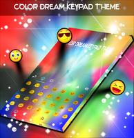 Color Dream Keypad Theme ポスター