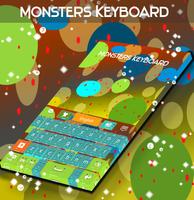 Monsters Keyboard capture d'écran 3
