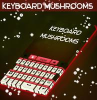 Mushrooms Keyboard Affiche