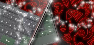 Neon Doodle Teclado