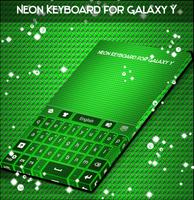 Bàn phím Neon Cho Galaxy Y ảnh chụp màn hình 3