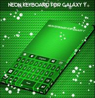 Neon Keyboard for Galaxy Y Ekran Görüntüsü 3