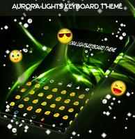 Aurora Lights Keyboard Theme capture d'écran 1