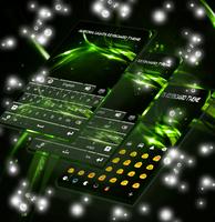 Aurora Lights Keyboard Theme скриншот 2