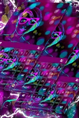 Rave Girl Theme Keyboard APK 下載