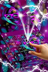 Rave Girl Theme Keyboard APK 下載