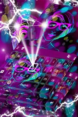Rave Girl Theme Keyboard APK 下載