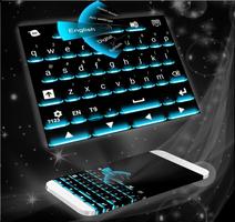 Neon Theme Keyboard Phone الملصق