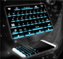 Neon Theme Keyboard Phone capture d'écran 3