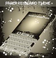 Paper Keyboard Theme capture d'écran 3