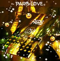 Paris Lights Theme Keyboard capture d'écran 3