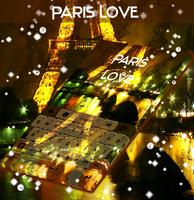 Paris Lights Theme Keyboard screenshot 1