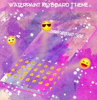 Watercolor Theme Keyboard скриншот 1