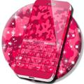 Pink Camo Keyboard