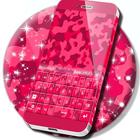 Pink Camo Keyboard icon