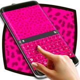 Pink Cheetah Keyboard icône