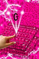 Pink Cheetah Keyboard imagem de tela 2