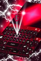 Keyboard Pink And Black الملصق
