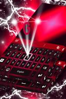 Keyboard Pink And Black پوسٹر