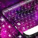 गुलाबी आकाशगंगा कीबोर्ड APK