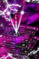 Pink Galaxy Keyboard capture d'écran 3