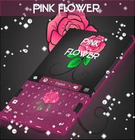 Pink Flower Keyboard screenshot 1