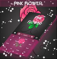 Pink Flower Keyboard capture d'écran 2