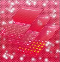 Pink Keyboard for Galaxy Y Ekran Görüntüsü 2