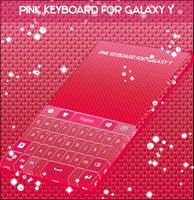 Pink Keyboard for Galaxy Y Ekran Görüntüsü 3