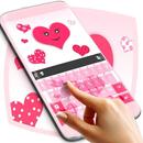 Pink Hearts Keyboard APK