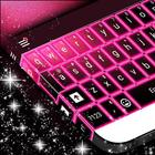 Icona Pink Neon Keyboard Theme 2018