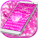 Pink Sparkles Keyboard APK