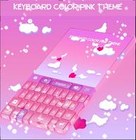 Keyboard Color Pink Theme capture d'écran 3