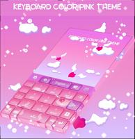 Keyboard Color Pink Theme capture d'écran 2
